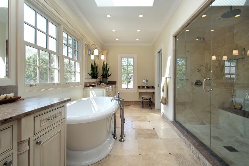Freestanding Bathtub in a Spa-Like Setting